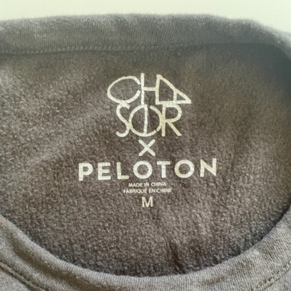 Peloton X Chaser | Limited Edition Paint Splatter Cotton Pullover Sweatshirt, M - Picture 5 of 6